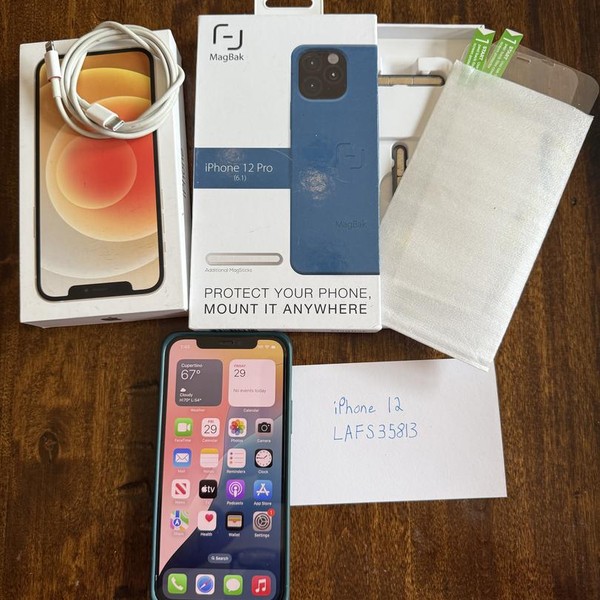 Apple iPhone 12 - Verizon, 128 GB, White, A2172