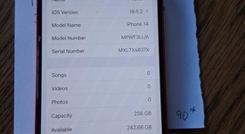 Good
													Apple iPhone 14 - AT&T, Red, 256 GB, A2649, photo 1 of 9