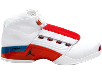 Jordan 17 OG White Varsity Red for sale