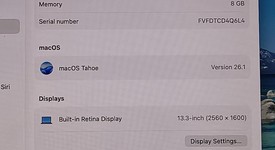 Good
													MacBook Air 2020 - 13" - Apple M1, Gray, 256 GB, 8 GB, photo 3 of 10