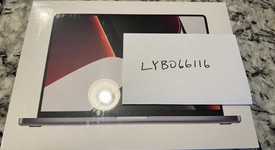 New
													MacBook Pro 2021 - 16" - Apple M1 Max, Gray, 1 TB, 32 GB, photo 1 of 3