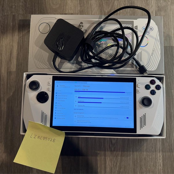 Asus ROG Ally 7 inch - Z1 Extreme, White, 512 GB, 16 GB, Ryzen Z1 Extreme