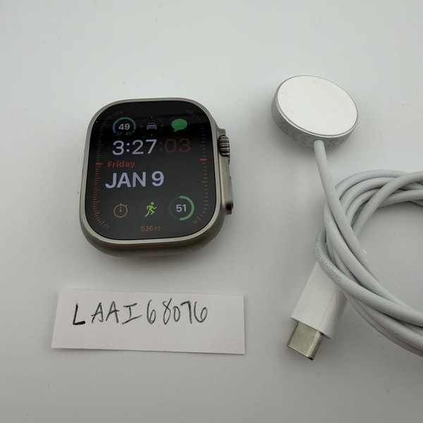 Apple Watch Ultra 2 49mm - Unlocked, Natural, A2986, Hermes