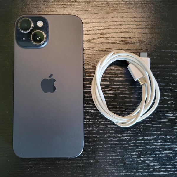 Apple iPhone 15 - Unlocked, 128 GB, Black, A2846