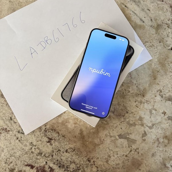 Apple iPhone 15 Pro - Unlocked, 128 GB, White, A2848