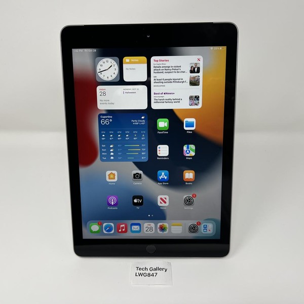 Apple iPad 6th Gen - Unlocked, 32 GB, Gray, A1954