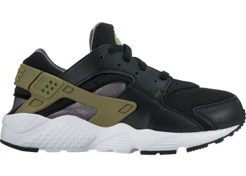 Nike Air Huarache Run Black Palm Green Dark Grey (PS) for sale