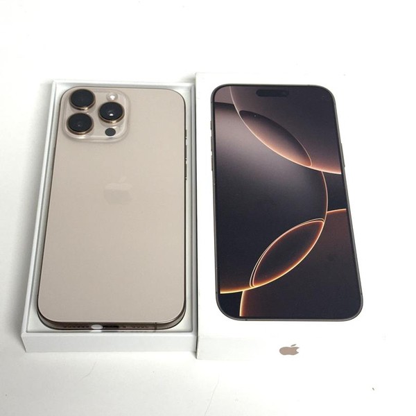 Apple iPhone 16 Pro Max - Unlocked, 256 GB, Desert, A3084