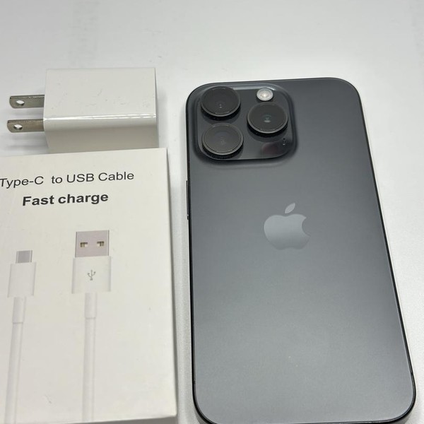 Apple iPhone 15 Pro - Unlocked, 256 GB, Black, A2848