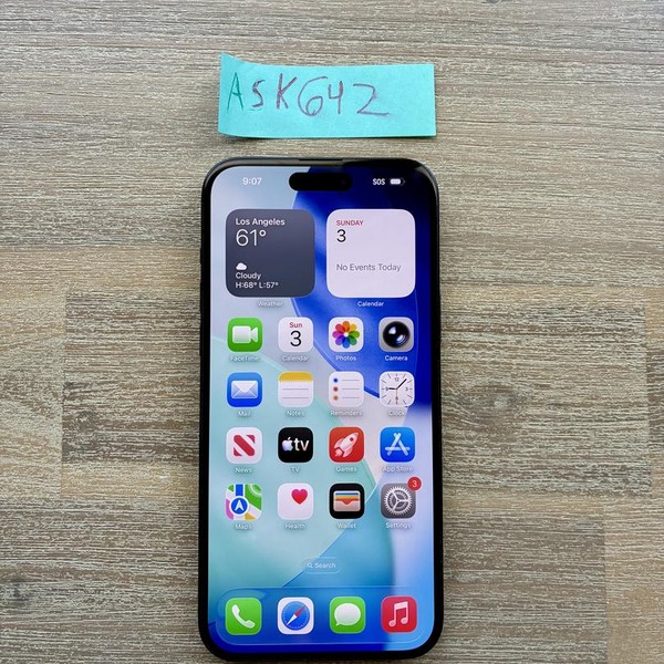 Apple iPhone 15 Plus - Unlocked, 512 GB, Black, A2847