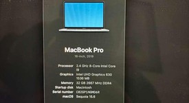 Good
													MacBook Pro 2019 - 16" - I9, Gray, 512 GB, 32 GB, photo 3 of 12