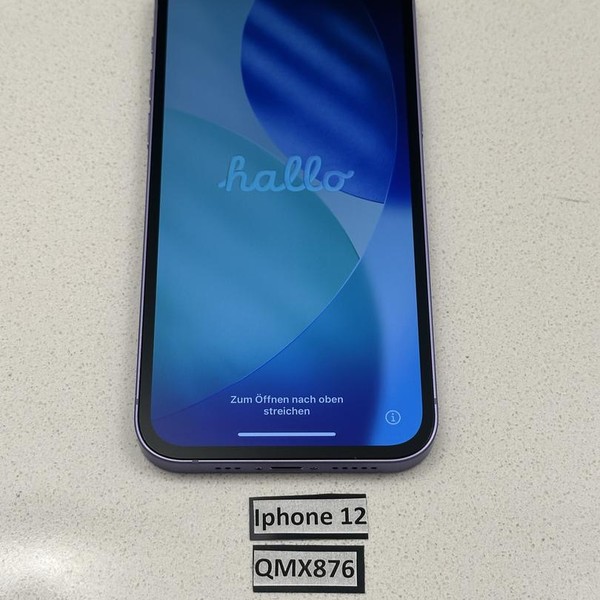 Apple iPhone 12 - Unlocked, 128 GB, Purple, A2172