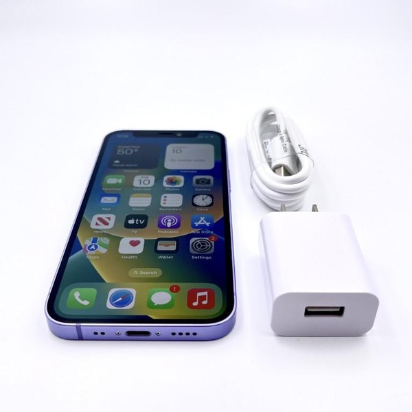 Apple iPhone 12 - Unlocked, Purple, 256 GB, A2172
