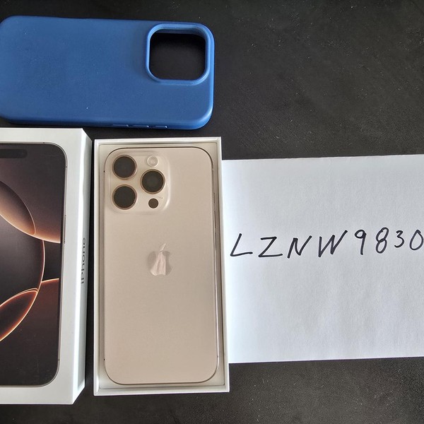 Apple iPhone 16 Pro - Unlocked, 128 GB, Desert, A3083