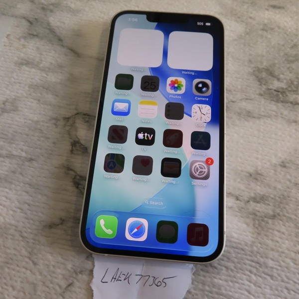 Apple iPhone 14 - Unlocked, 128 GB, Starlight, A2649