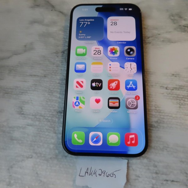 Apple iPhone 15 Pro - T-Mobile, 128 GB, Blue, A2848