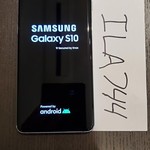 Good Samsung Galaxy S10 - Unlocked, 512 GB, Blue, 8 GB, SM-G973U1