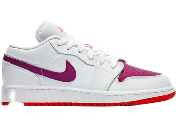 Jordan 1 Low White True Berry (GS) for sale
