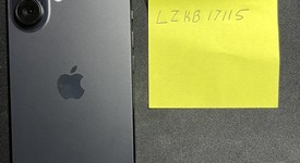 Mint
													Apple iPhone 16 - Unlocked, Black, 128 GB, A3081, photo 1 of 8