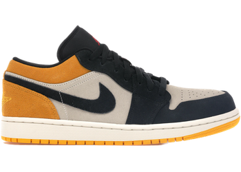 Jordan 1 Low Sail University Gold Black for sale