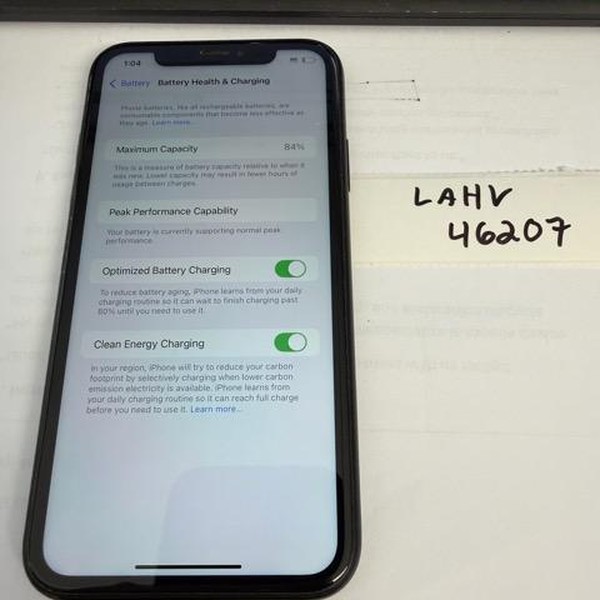 Apple iPhone Xr - Unlocked, 128 GB, Black, A1984