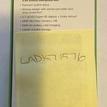 New Moto G Stylus 5G (2025) - Cricket, 128 GB, Gibraltar Sea, 8 GB