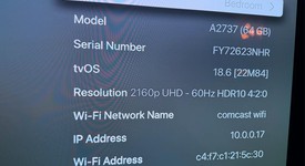 Good
													Apple TV 4k 3rd Gen (2022) - 64 GB, Wi-Fi, photo 4 of 5