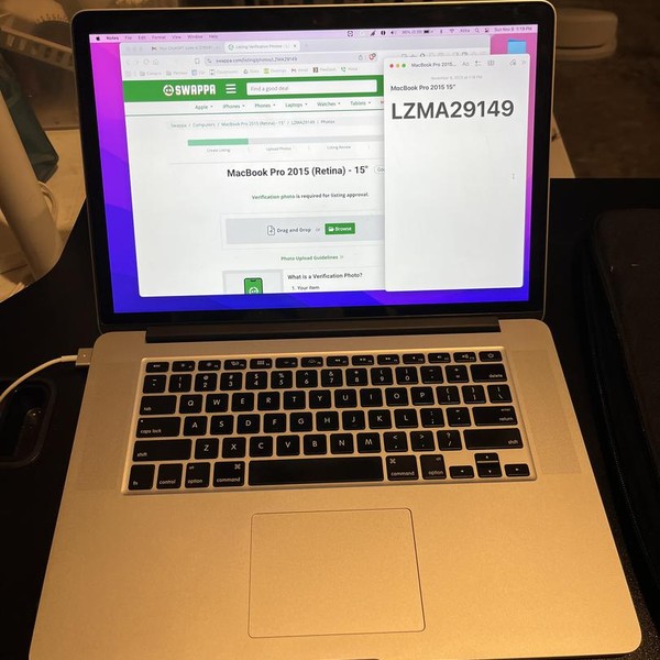 MacBook Pro 2015 (Retina) - 15 inch - 512 GB, Silver, 16 GB