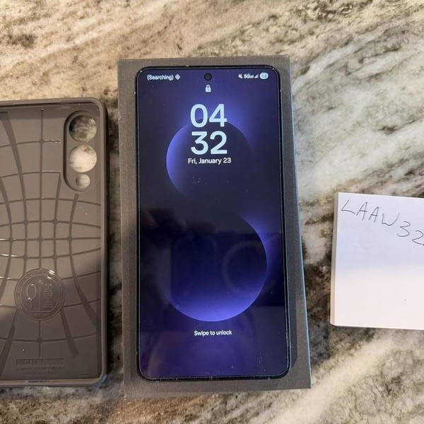 Samsung Galaxy S25 Edge - Unlocked, Jetblack, 256 GB, 12 GB, SM-S937U1