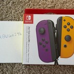 New Nintendo Switch Joy-Con (L-R) - Purple & Orange