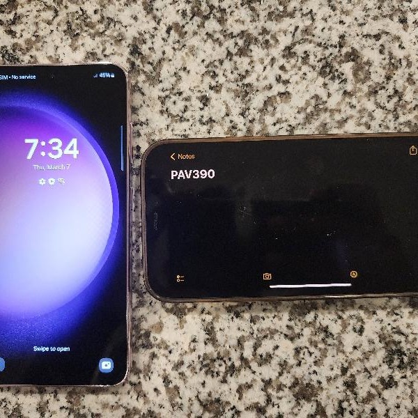 Samsung Galaxy S23 - AT&T, 128 GB, Lavender, 8 GB, SM-S911U