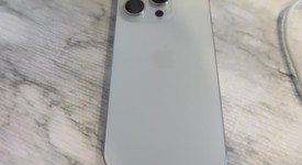 Fair
													Apple iPhone 15 Pro - Unlocked, White, 256 GB, A2848, photo 6 of 6