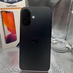 Good Apple iPhone 16 - TracFone, 128 GB, Black, A3081