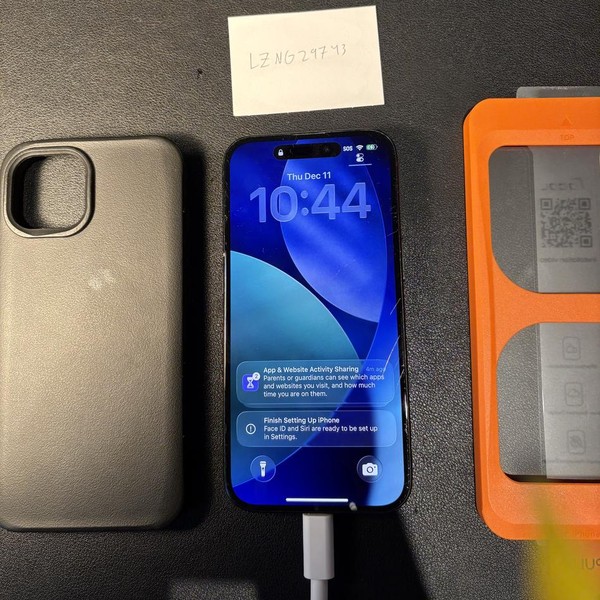 Apple iPhone 15 - Unlocked, 128 GB, Black, A2846