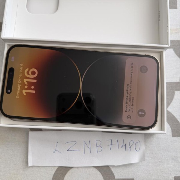 Apple iPhone 14 Pro Max - Unlocked, 256 GB, Gold, A2651