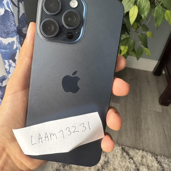 Apple iPhone 15 Pro Max - Unlocked, 256 GB, Blue, A2849