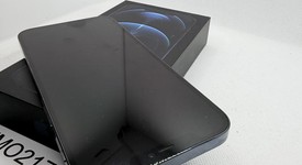 Mint
													Apple iPhone 12 Pro Max - Unlocked, Pacific Blue, 128 GB, A2342, photo 4 of 8