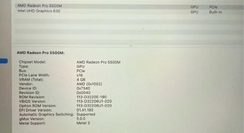 Mint
													MacBook Pro 2019 - 16" - I9, Gray, 1 TB, 64 GB, photo 5 of 10