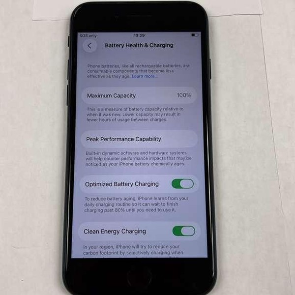 Apple iPhone SE 3rd Gen 2022 - Unlocked, 64 GB, Midnight, A2595