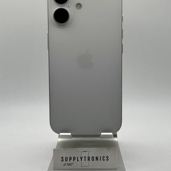 Apple iPhone 16 - Unlocked, White, 256 GB, A3081