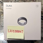 Mint Oura Ring Gen 4 - Stealth, Size 13