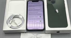 Good
													Apple iPhone 13 Mini - Unlocked, Green, 128 GB, A2481, photo 1 of 9