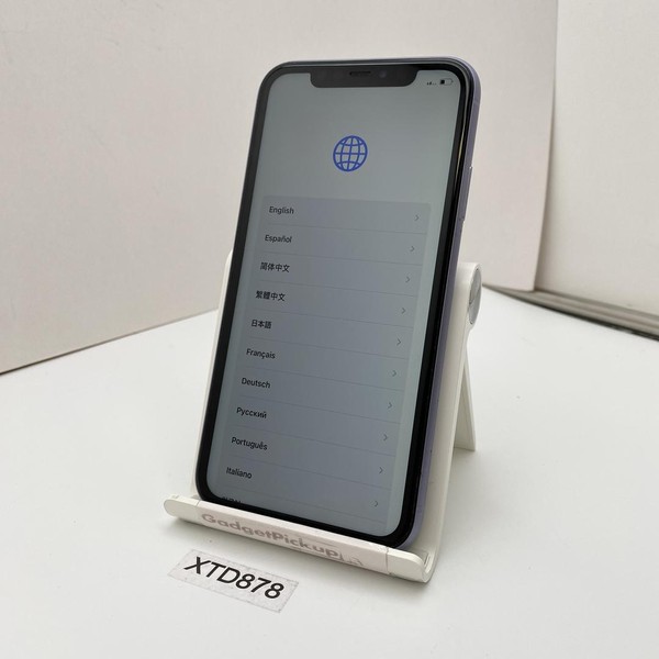 Apple iPhone 11 - Unlocked, 64 GB, Purple, A2111