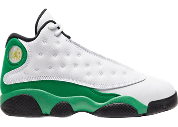Jordan 13 Retro White Lucky Green (PS) for sale