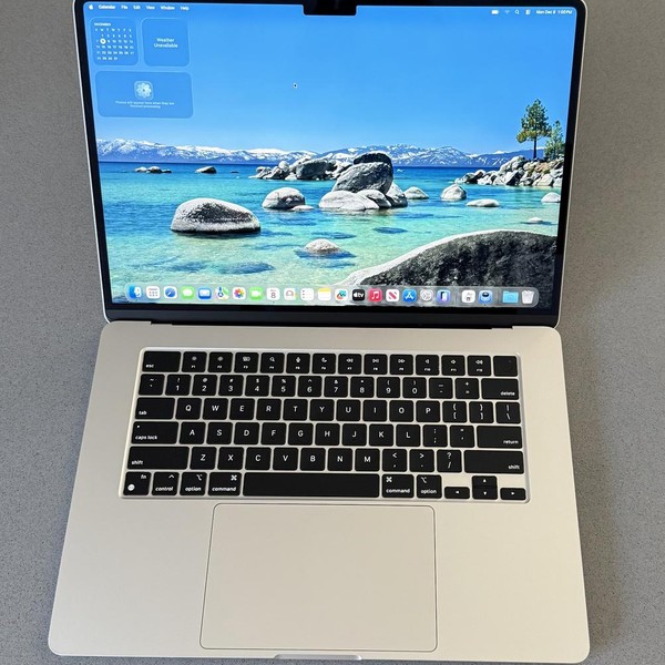 MacBook Air 2023 (M2) - 15 inch - 1 TB, Starlight, 16 GB, Apple M2