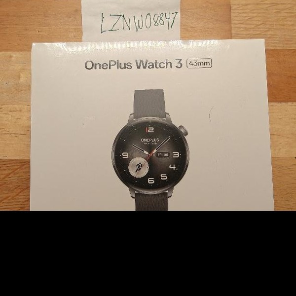 OnePlus Watch 3 - Black Steel, 43mm