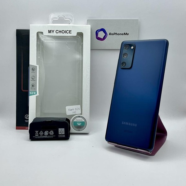 Samsung Galaxy S20 FE 5G - Unlocked, 128 GB, Cloud Navy, 6 GB, SM-G781U1/DS