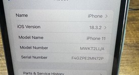 Good
													Apple iPhone 11 - Unlocked, Red, 64 GB, A2111, photo 3 of 7