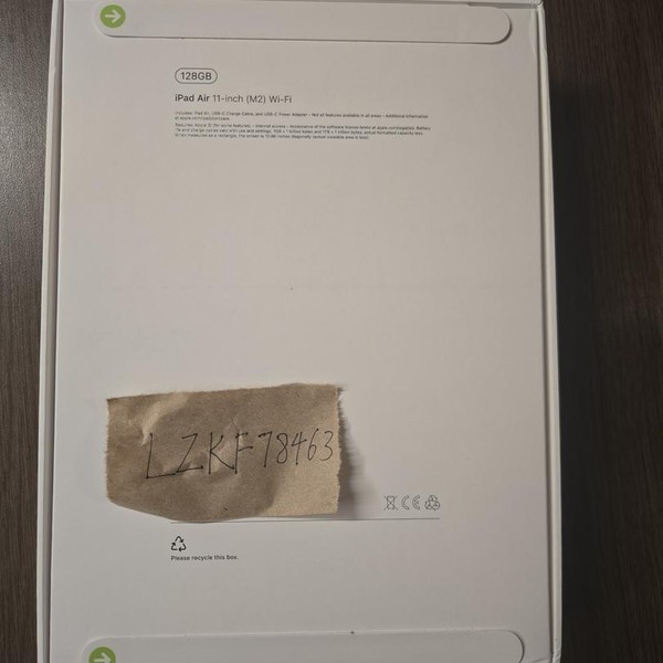 Apple iPad Air 11 inch (M2) 2024 - Wi-Fi, 128 GB, Gray, A2902