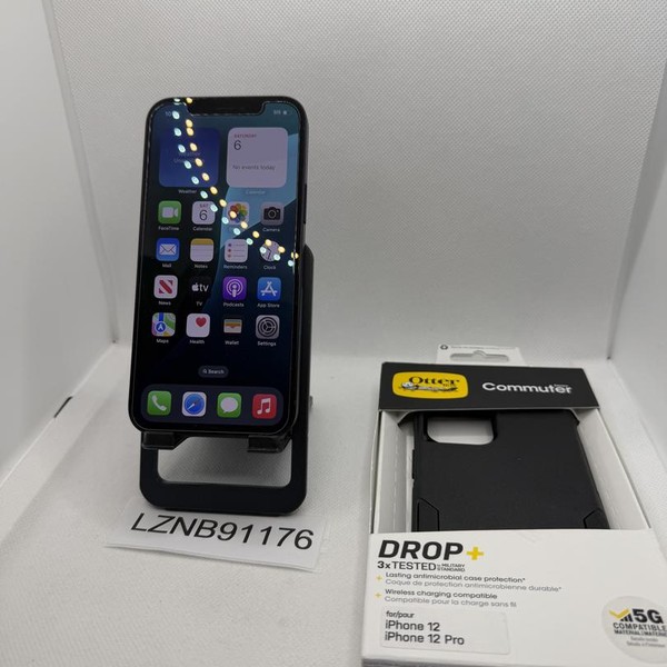 Apple iPhone 12 - Unlocked, 64 GB, Black, A2172